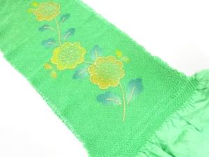 正絹　振袖用　絞り　帯揚げ